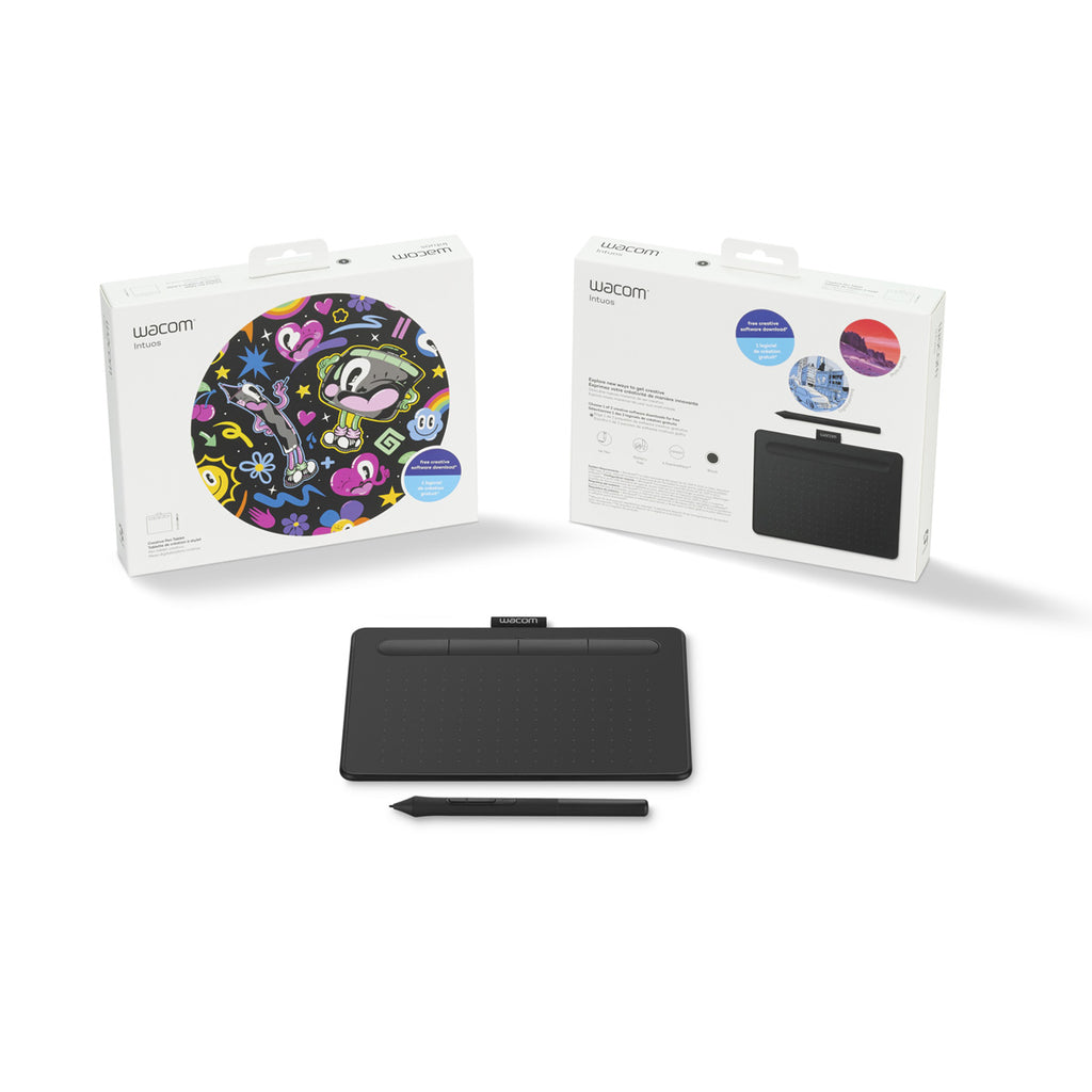 Tableta Digitalizadora Wacom Intuos S Small Black USB CTL4100